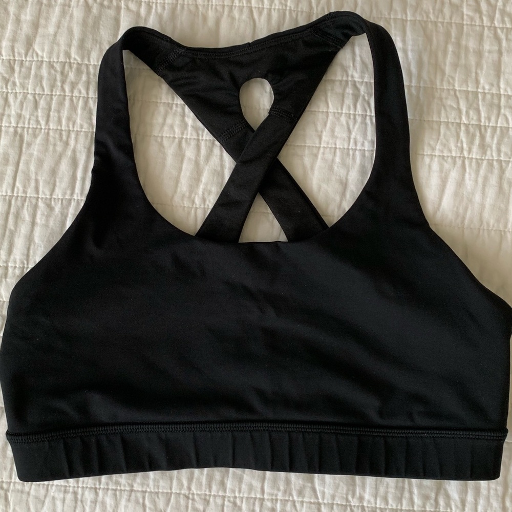 Black Lululemon Sports Bra 8